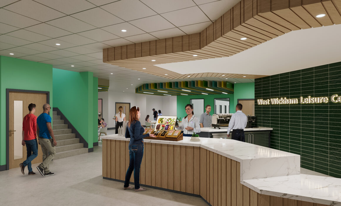 West Wickham Reception and Cafe - 3D render